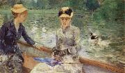 Berthe Morisot Summer day Spain oil painting artist